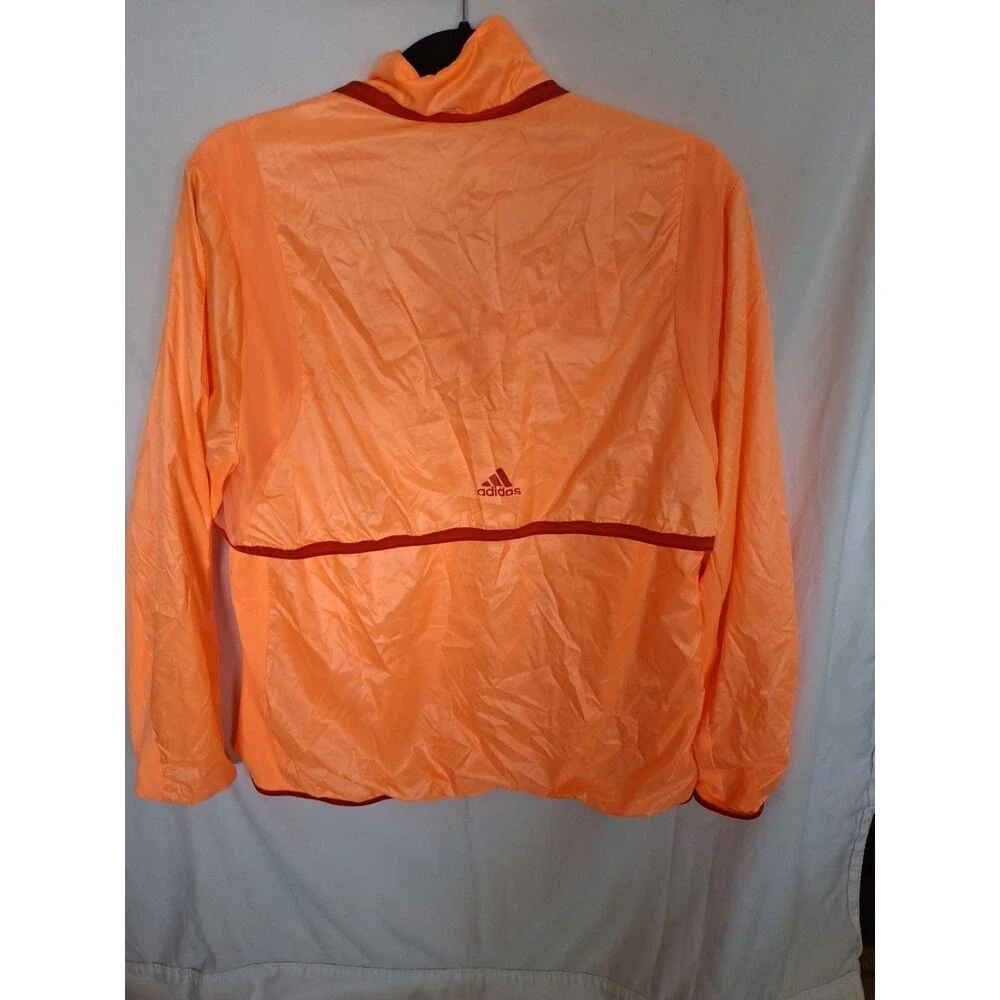 ADIDAS ADIZERO Climacool Formation Orange Unisex Windebreaker Jacket Size XL
